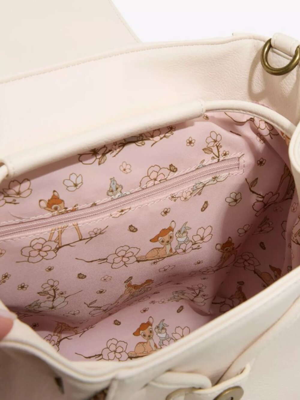 Loungefly Disney Bambi Cherry Blossom Flap Mini Backpack - Exclusive - Picture 5 of 8